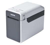 Brother TD-2120N - Imprimante d'étiquettes - thermique direct - Rouleau (6,3 cm) - 203 dpi - jusqu'à 152.4 mm/sec - USB 2.0, LAN, série, hôte USB - outil de coupe