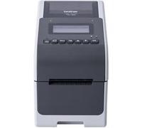 Brother TD-2350D300 - Imprimante d'étiquettes/de reçus - Noir et blanc - thermique direct - Rouleau (6,3 cm) - 300 ppp - jusqu'à 152.4 mm/sec - Wi-Fi(n), Bluetooth 5.2, LAN, USB 2.0, hôte USB G