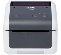 Brother TD4210D Imprimante d'étiquettes thermique directe 203 x 203 dpi anthracite, blanc USB, RS-232