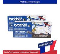 Brother TN-135 Toner Black 2 Pack