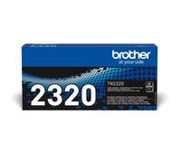 Brother TN-2320 Toner Cartridge, Black, Single Pack, High Yield, Includes 1 x To