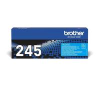 Brother TN-245C Toner Cartridge, Cyan, Single Pack, High Yield, Includes 1 x Ton