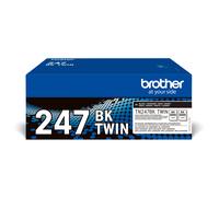 Brother TN-247BKTWIN - Toner noir haute capacité, 2 x 3 000 pages