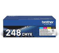 Brother TN-248VAL Cartouche de toner 4 pièce(s) Original Noir, Cyan, Magenta, Jaune