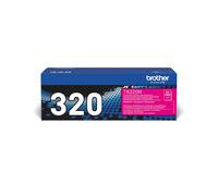Brother TN-320M Cartouche Toner Originale Magenta - 1500 pages - Technologie Laser - HL4140CN, HL4150CDN, MFC9460CDN, DCP9055CDN