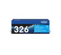 Brother TN-326C Cartouche de Toner Originale Cyan, 3500 pages, Technologie Laser, Compatibilité HL-L8250CDN, HL-L8350CDW, 166x120x340mm