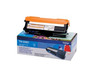 Brother TN-328C - Toner cyan haute capacité, 6 000 pages