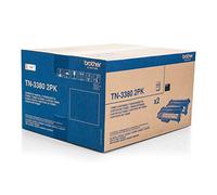 Brother TN-3380 Lot de 2 cartouches d'encre pour HL-5450 D 2X Premium Noir 2 x 8000 pages