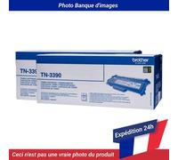 Brother TN-3390 Toner Ctg Black 12K Pack Of 2