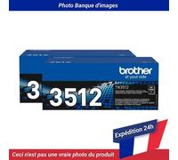 Brother TN-3512 Toner Cartridge Black Pack Of 2
