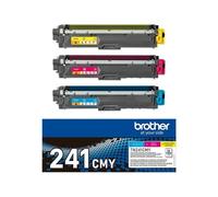 Brother tn241cmy - pack de 3 - jaune, cyan, magenta - original - carto