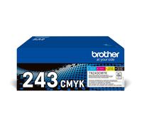 Brother TN-243CMYK - Cartouches de toner originales - Pack 4 toners