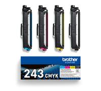 BROTHER TN243CMYK Pack de 4 Toners Originaux