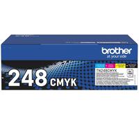 Brother TN248CMYK Pack économique de 4 toners couleurs de 1000 pages - TN248VAL