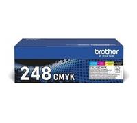 Brother TN248VAL Multipack - Pack de 4 - noir, jaune, cyan, magenta - original - boîte - cartouche de toner - pour Brother DCP-L3515, L3520, L3555, L3560, HL-L3220, L3240, MFC-L3740, L3760, L8340, L83