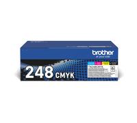 BROTHER TN248VAL - Pack 4 Cartouches (Noir, Cyan, Jaune, Magenta) - 4x1000 pages