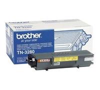 Brother TN3280 - Noir - original - cartouche de toner - pour Brother DCP-8070, HL-5340, 5350, 5370, 5380, MFC-8370, 8380, 8880, 8890 G
