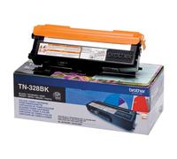 Brother TN328BK - Noir - original - cartouche de toner - pour Brother DCP-9270CDN
