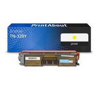 Brother TN328Y - Jaune - original - cartouche de toner - pour Brother DCP-9270CDN Jaune G