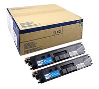 Brother Cartouche de toner TN329C Cyan originale - Pack de 2 pour DCP-L8450CDW G