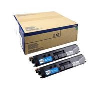 Brother Cartouche de toner TN329C Cyan originale - Pack de 2 pour DCP-L8450CDW G