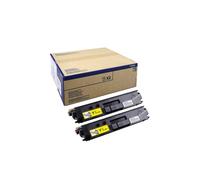 Brother TN329Y Lot De 2 Cartouches Toner Jaunes Original