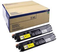 Brother TN329YTWIN Ink Toner Cartridge for HLL8350 - Yellow