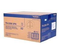 Brother Cartouche de toner TN-3390 – Noir – pour HL-6180DW – Lot de 2