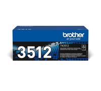 Brother TN3512 Toner Cartridge Super High Yield Black Brother Genuine Supp