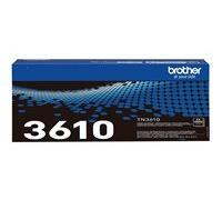 Brother TN3610 - noir - original - cartouche de toner