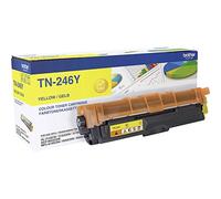 Brother Toner TN-246Y jaune (ca. 2200 Pages) - s'adapte DCP-9022CDW, HL-3142CW, HL-3152CDW, HL-3172C