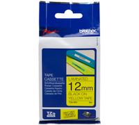 Brother TZe-631 - (12 mm) - Noir sur jaune - Ruban