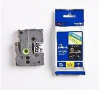 Brother TZ325 - Blanc sur noir - Rouleau (0,9 cm x 8 m) 1 unités bande imprimante - pour P-Touch PT-1010, 1080, 1090, 1230, 1290, 18, 2100, 2110, 2430, 3600, 7100, 9800, PT-GL-200