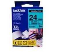 Brother TZ751 - Noir sur vert - Rouleau (2,4 cm x 8 m) 1 cassette(s) ruban laminé - pour P-Touch PT-2400, 2420, 2430, 2450, 2460, 2470, 2480, 2700, 3600, 7500, 7600, 9500, 9800 G