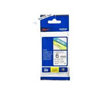 Brother TZe-211 Labelling Tape Cassette, Black on White, 6mm (W) x 8M (L), Lamin