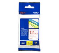 Brother TZE-232 Ruban Laminé largeur 12 mm Rouge sur Blanc
