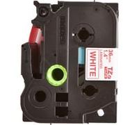 Brother TZe-262 | Ruban original Laminé | 36 mm | Red sur fond Blanc | 8M