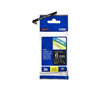 Brother TZe-315 - (6 mm) - Blanc sur noir - Ruban