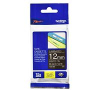 Brother TZe-335 - (12 mm) - Blanc sur noir - Ruban