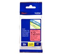 Brother TZe-431 - (12 mm) - Noir sur rouge - Ruban