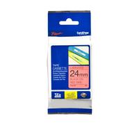 Brother TZe-451 - (24 mm x 24 mm) - Noir sur rouge - Ruban