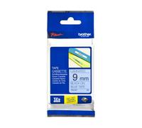 Brother Ruban d'étiquetage TZe-521 Bleu – Texte noir – 9 mm x 8 m