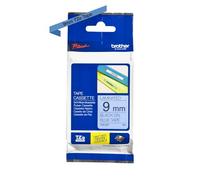 Brother Ruban d'étiquetage TZe-521 Bleu – Texte noir – 9 mm x 8 m