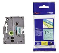 Brother Ruban TZE-731 Noir/Vert 12 mm