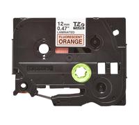 Brother TZe-B31 - Noir sur orange fluorescent - Rouleau (1,2 cm x 5 m) 1 cassette(s) ruban laminé