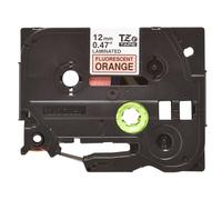 Brother TZe-B31 - Noir sur orange fluorescent - Rouleau (1,2 cm x 5 m) 1 cassette(s) ruban laminé - pour Brother PT-D210, D600, H110; P-Touch PT-1005, 1010, D210, D450, D800, P300, P900, P950