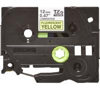 Brother TZC31 - Ruban laminé - noir sur jaune - Rouleau (1,2 cm x 8 m) - pour P-Touch PT-1080, 1250, 1290, 1400, 1650, 18, 1800, 1830, 1950, 2420, 2700, 380, PT-GL-200