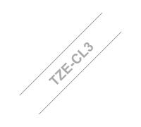 Brother TZE-CL3 Cassette Nettoyage Tête d'Impression Thermique 1.2cm, 100 Cycles, Compatible P-touch, 17x70x150mm, 17g