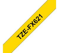 Brother TZE-FX621, Noir sur jaune, TZe, Chine, 5 année(s), Brother, 9 mm