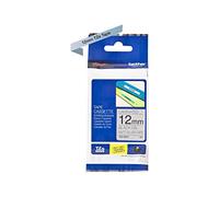 Brother Cassette de ruban d'étiquetage TZe-M931 – Noir sur argent mat, laminé 12 mm x 8 m